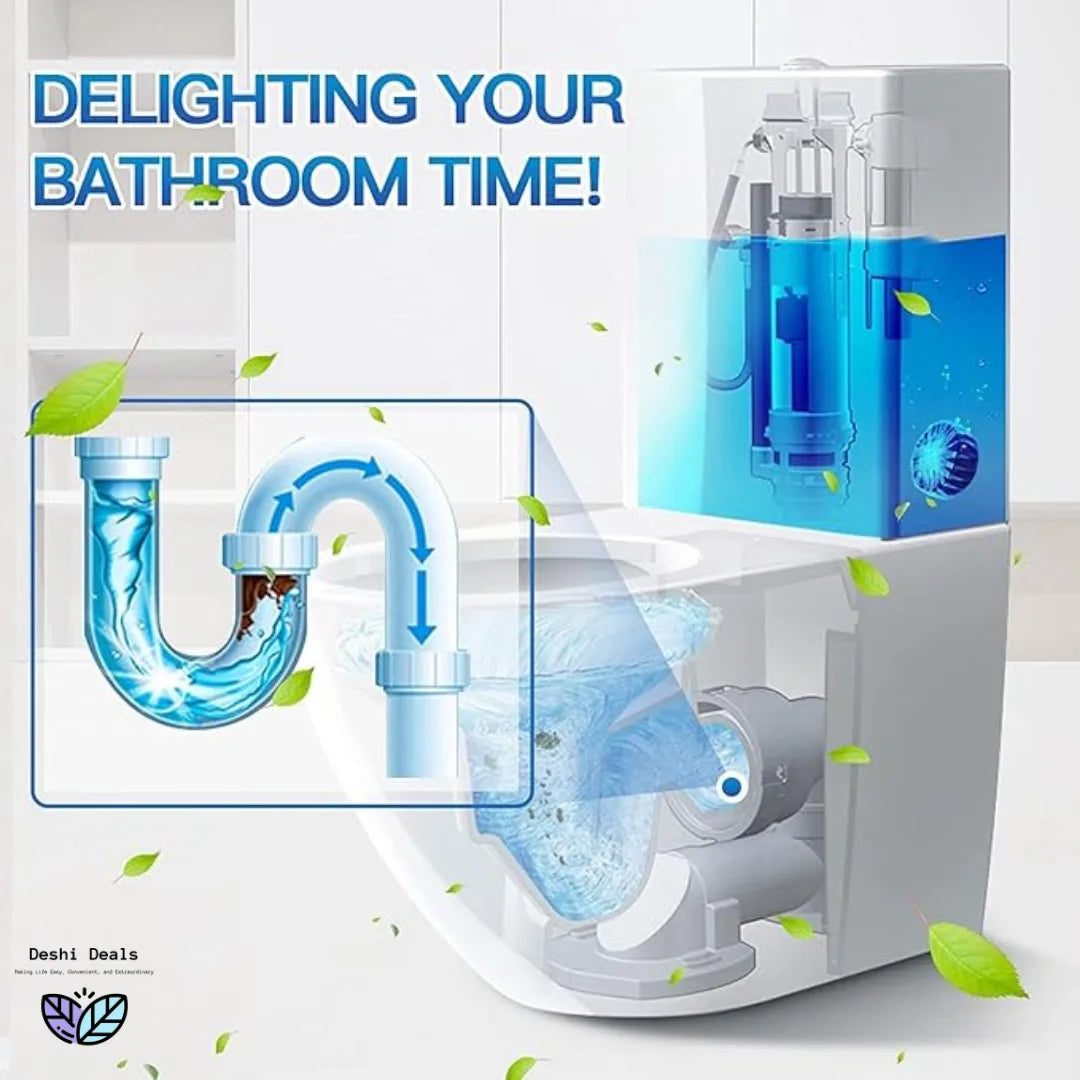 Japan’s FreshFlush Cleaning & Deodorizer Tablets ⭐⭐⭐⭐⭐4.8/5 Customer Rating