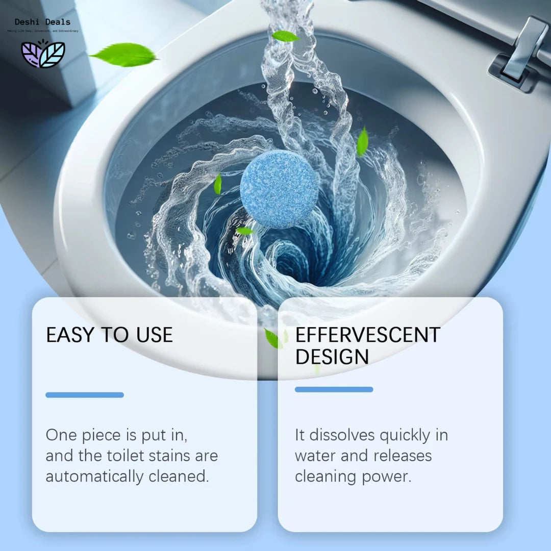 Japan’s FreshFlush Cleaning & Deodorizer Tablets ⭐⭐⭐⭐⭐4.8/5 Customer Rating